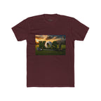 Golf Sunset Crew Tee – 'KOST' 3D Golf Design
