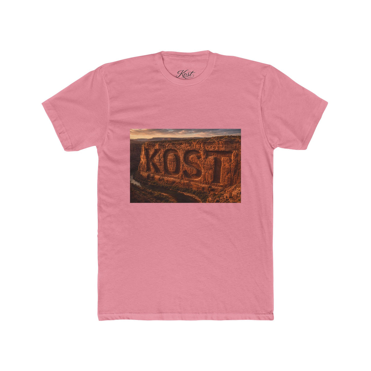 KOST Canyon Graphic Tee — Vintage Desert Landscape T-Shirt