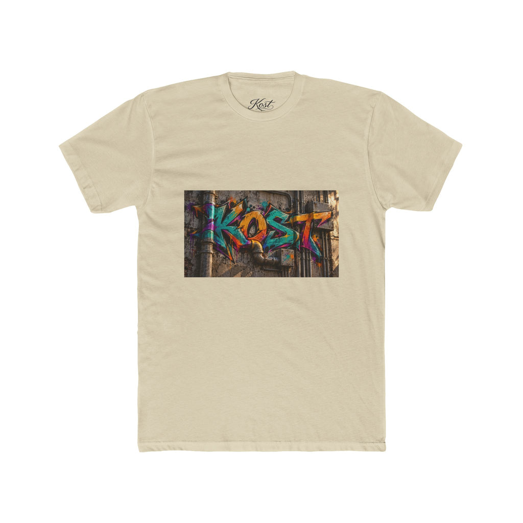Graffiti 'KOST' Crew Tee — Urban Street Art Graphic T-Shirt