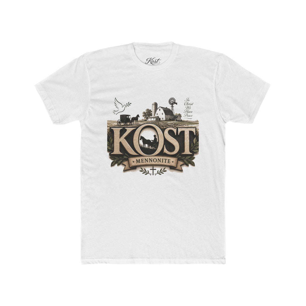 Kost Mennonite Heritage T‑Shirt — Vintage Farmhouse Faith Design