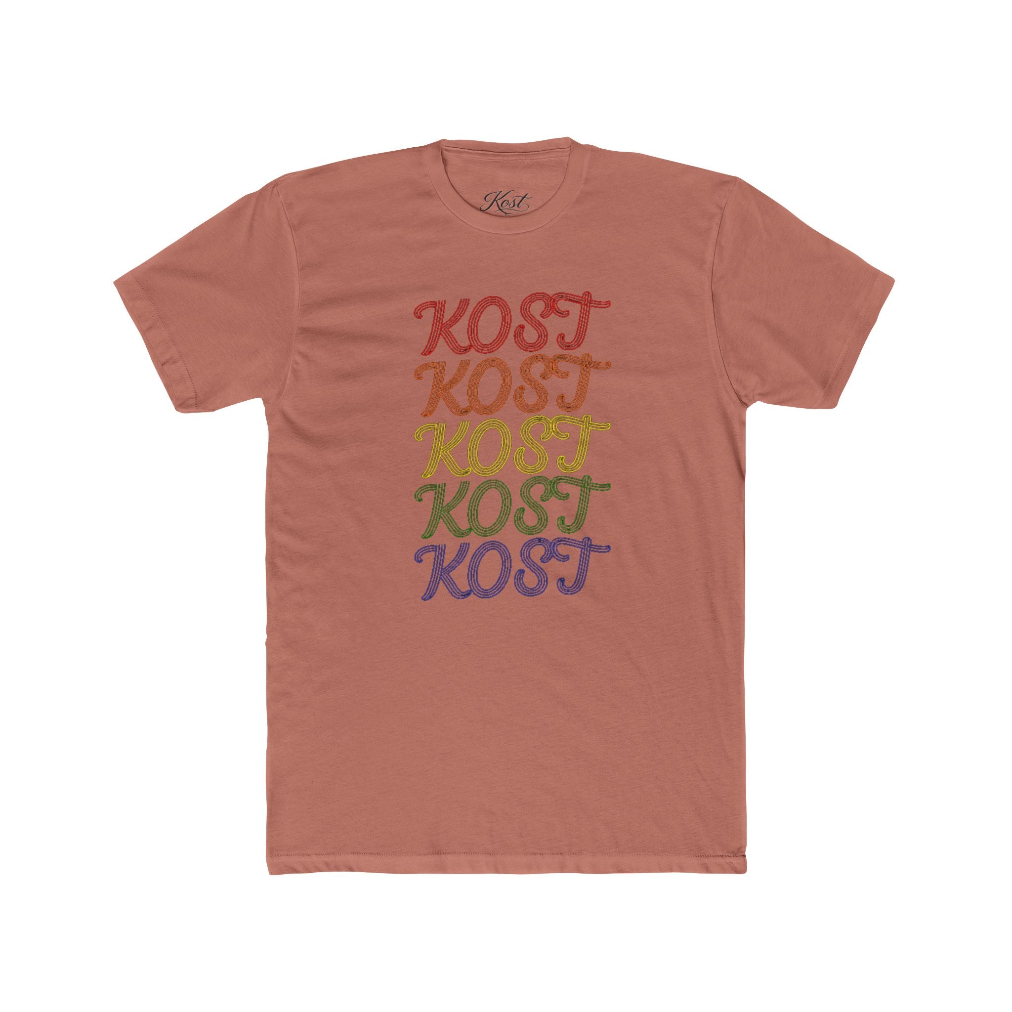 KOST Retro Rainbow Stack Tee