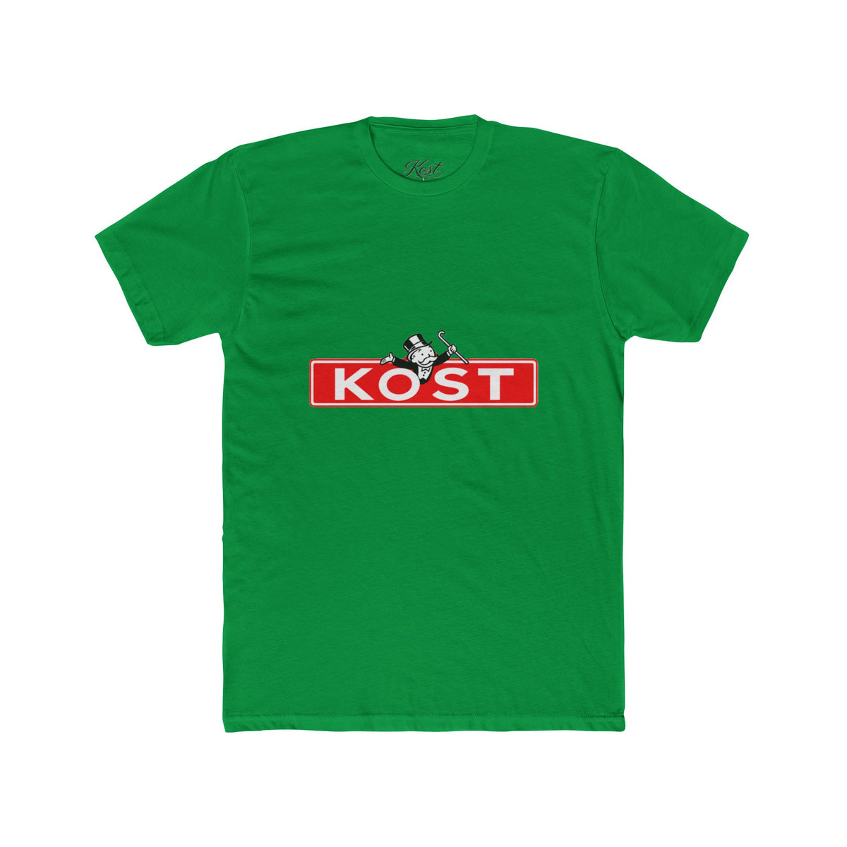 KOST Red Logo Tee — Vintage Boxing Graphic Cotton T‑Shirt