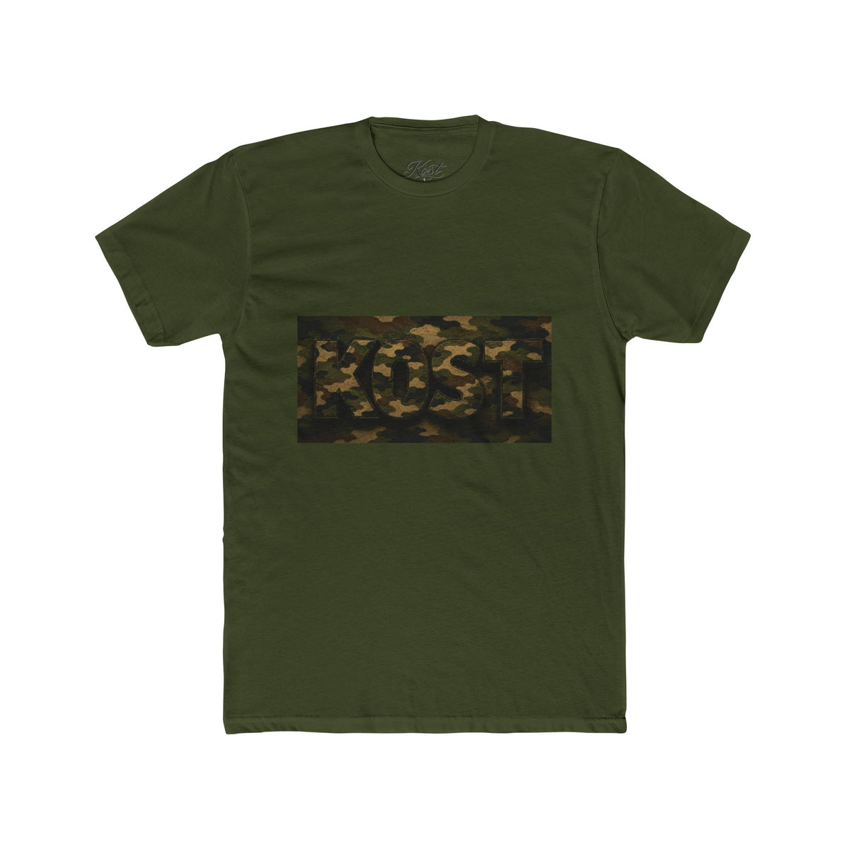 Abstract Camouflage Graphic T-Shirt