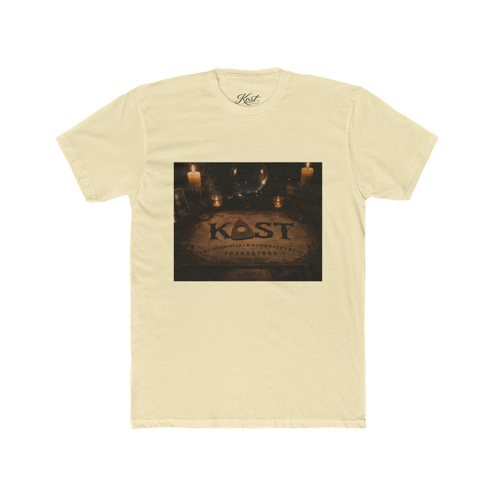 K-est Ouija Board T‑Shirt — Vintage Candlelit Spirit Board Tee