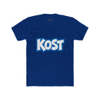 KOST Logo Tee - Bold Blue Graphic Cotton T-Shirt