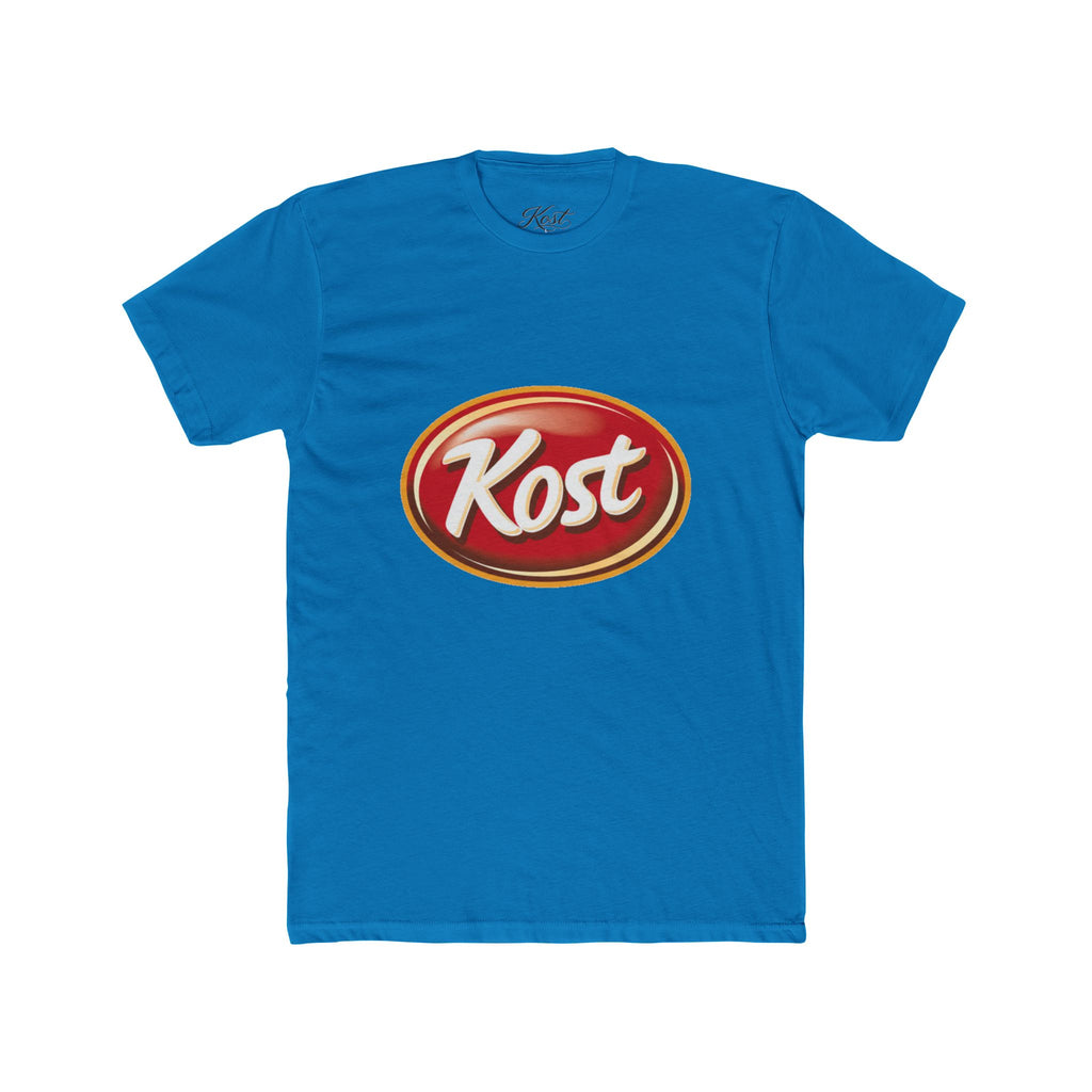 Kost Logo Tee — Retro Red Oval Graphic T‑Shirt