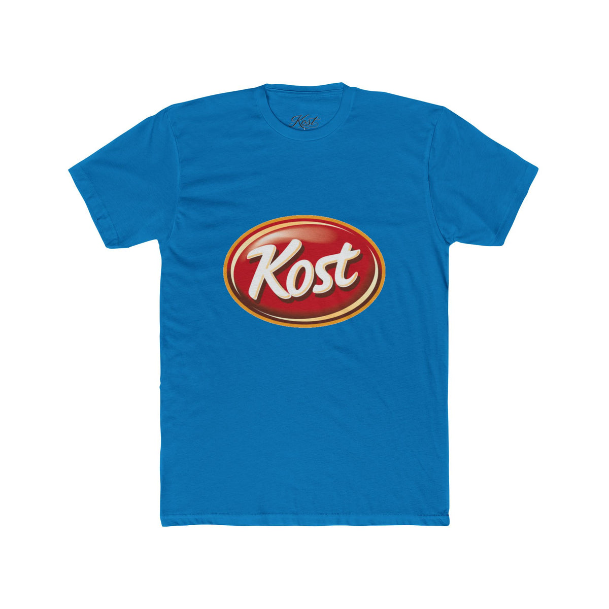 Kost Logo Tee — Retro Red Oval Graphic T‑Shirt