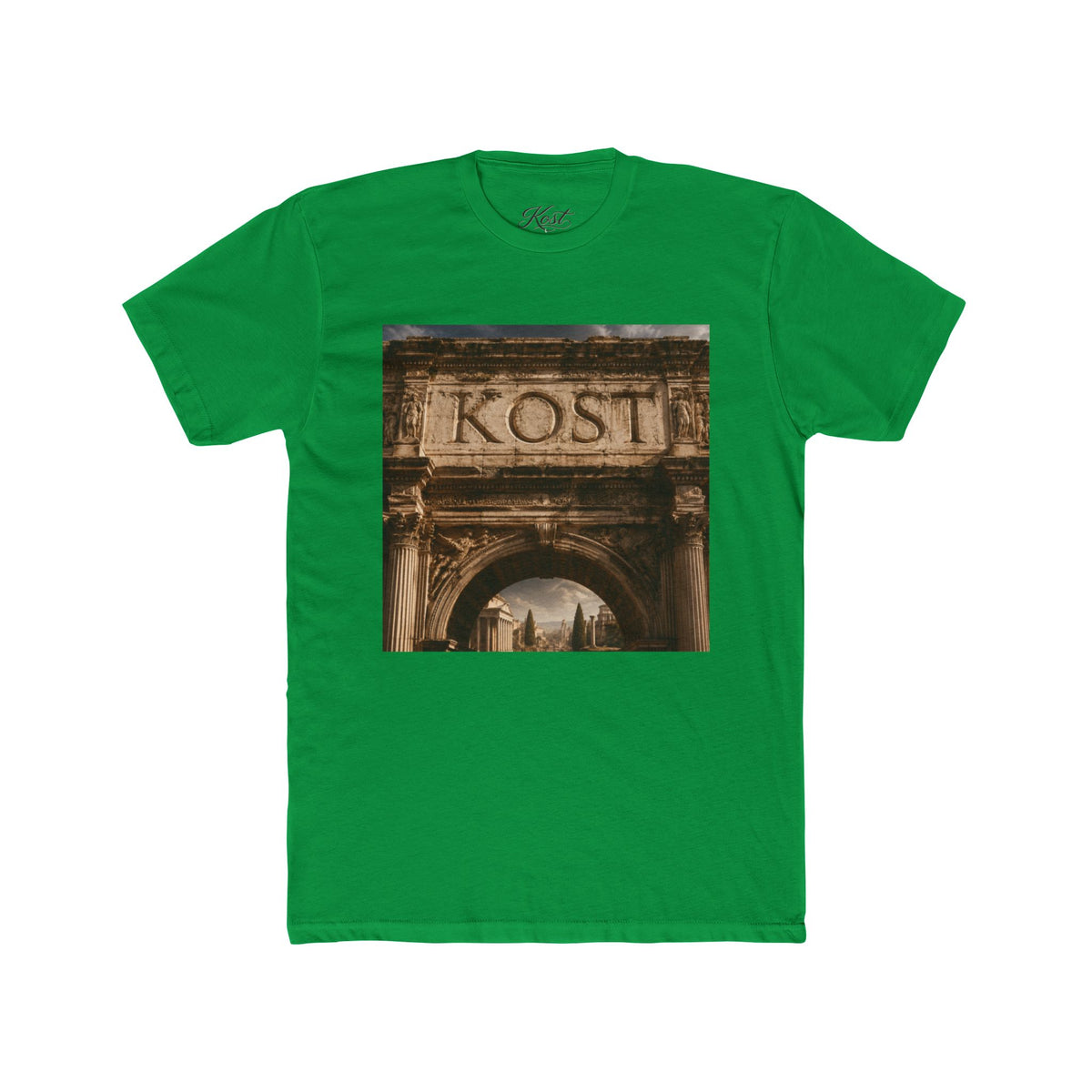 Vintage Roman Arch Tee — 'KOST' Architectural Photo T‑Shirt