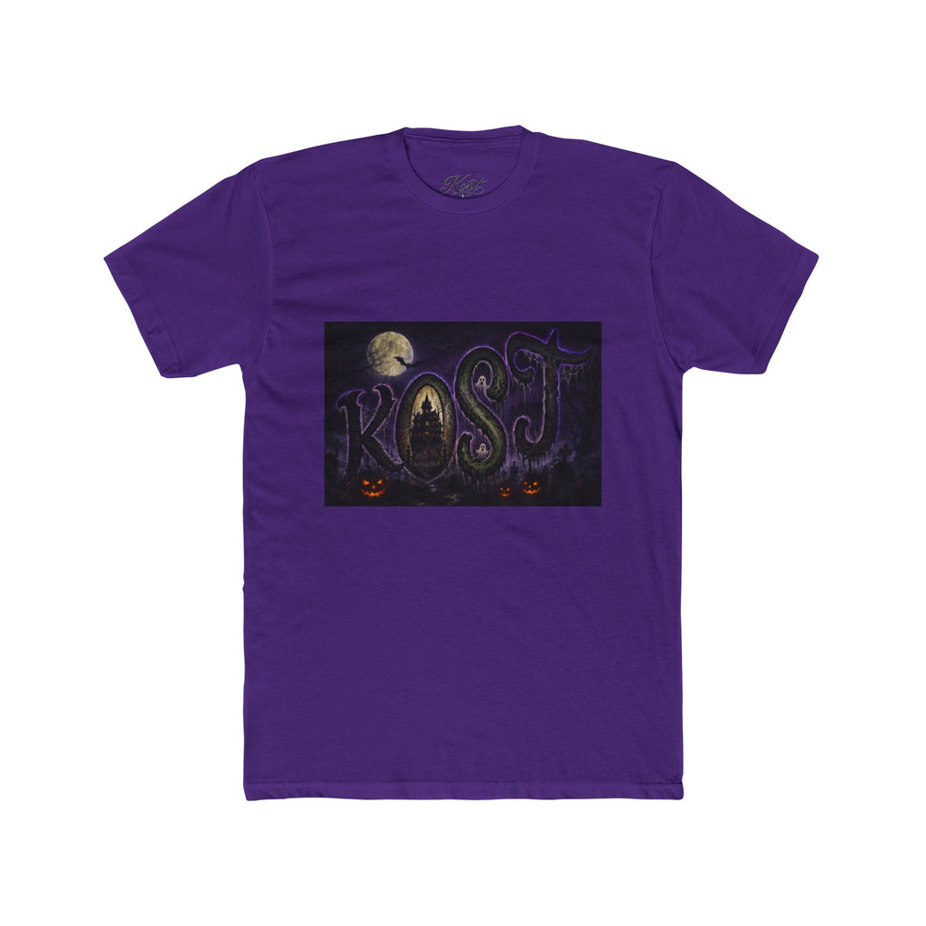 Ghostly 'Frost' Halloween T-Shirt — Spooky Moonlit Typography Tee