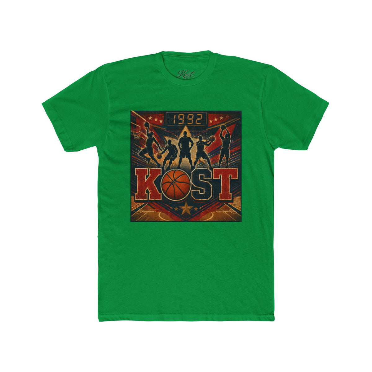 1992 KOST Basketball Team Retro Tee