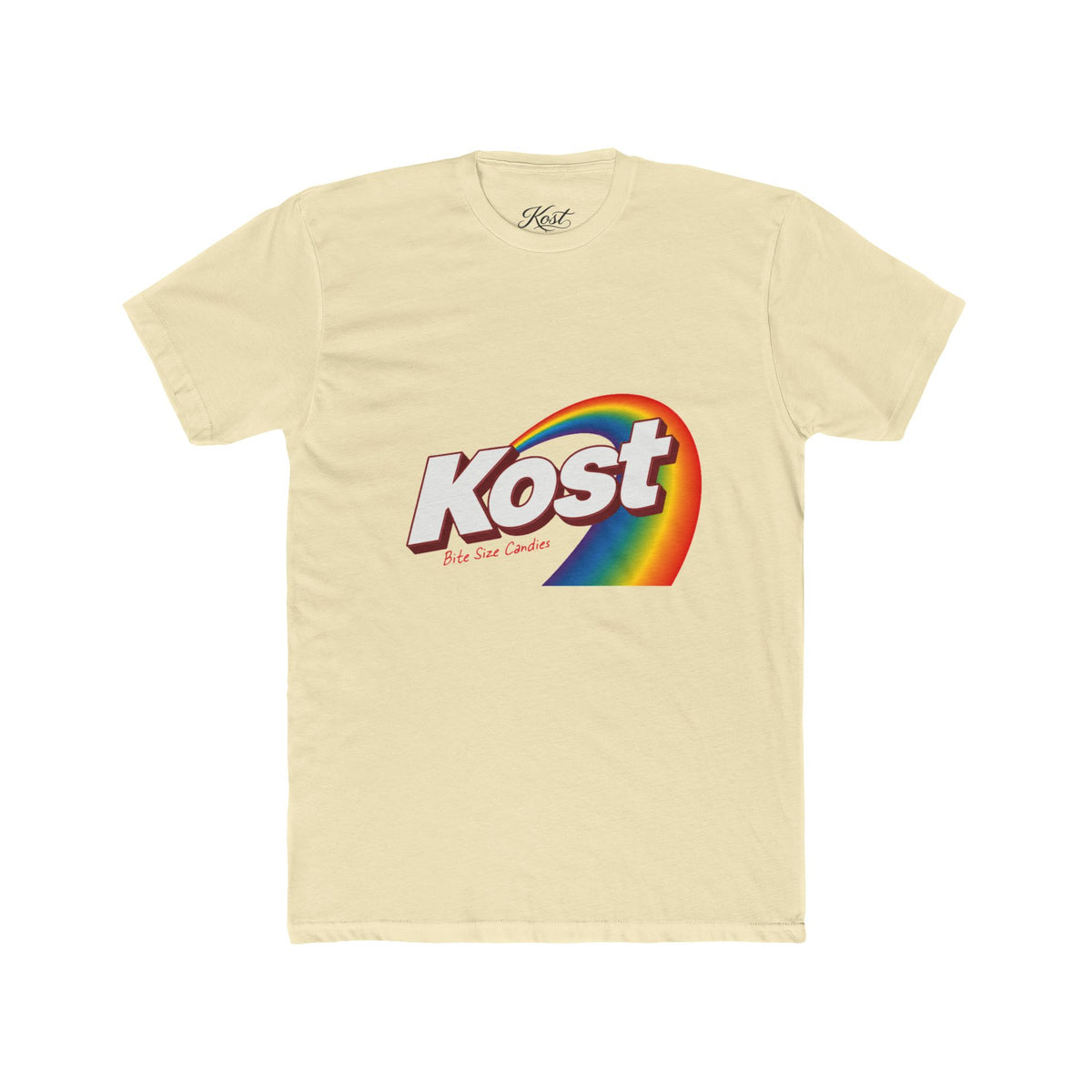 Kost Rainbow Logo Tee — Retro Vintage Graphic T-Shirt