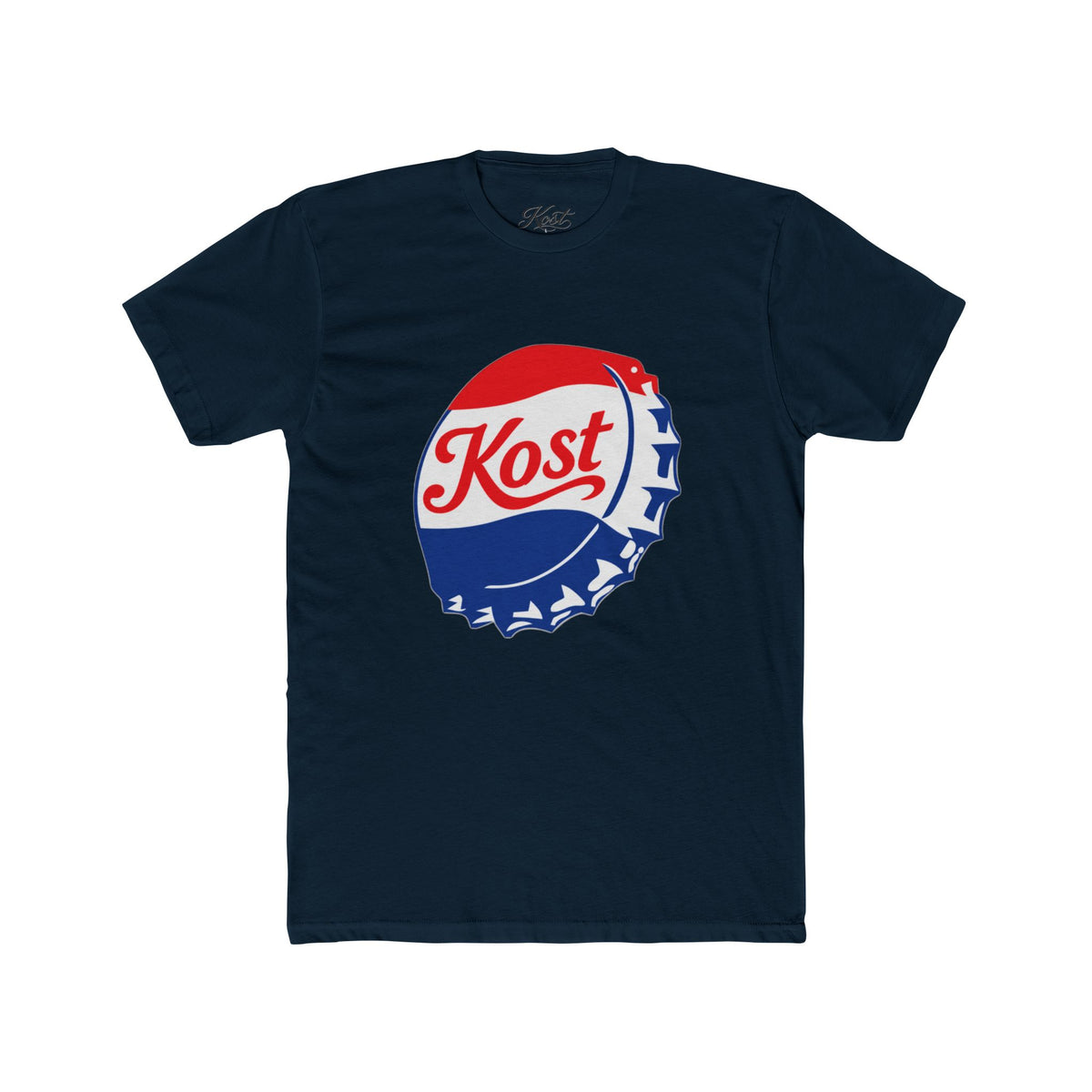 Retro 'Kost' Bottle Cap Tee - Vintage Soda Logo T-Shirt