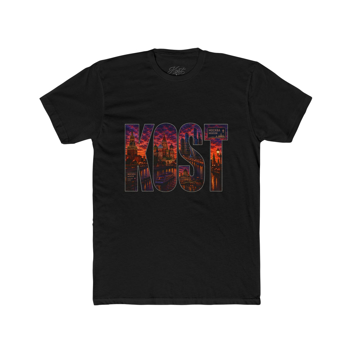 KOST Sunset Logo Tee — Graphic Crewneck T-Shirt
