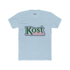 Kost Logo Crew T-Shirt — Retro Grocery Style Graphic Tee