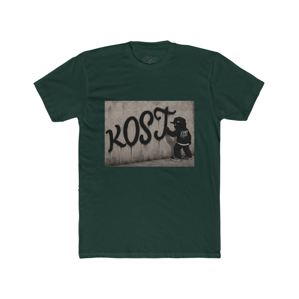 Graffiti Kid 'KOST' Tee — Urban Street Photo Graphic T-Shirt