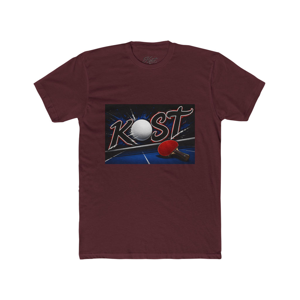 Retro Ping Pong Tee — 'Kost' Table Tennis Graphic T-Shirt