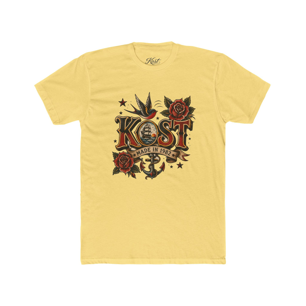 KOST Made in 1996 Vintage Rose Graphic T-Shirt