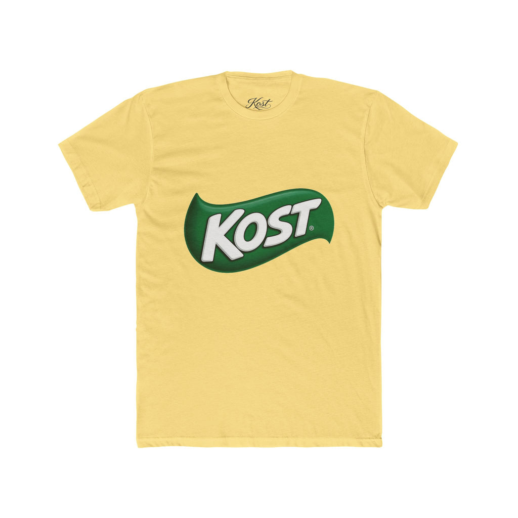 Kost Logo Tee — Retro Green Badge Graphic T-Shirt