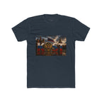 Russia Skyline Graphic Tee — Moscow Cityscape with Double-Headed Eagle