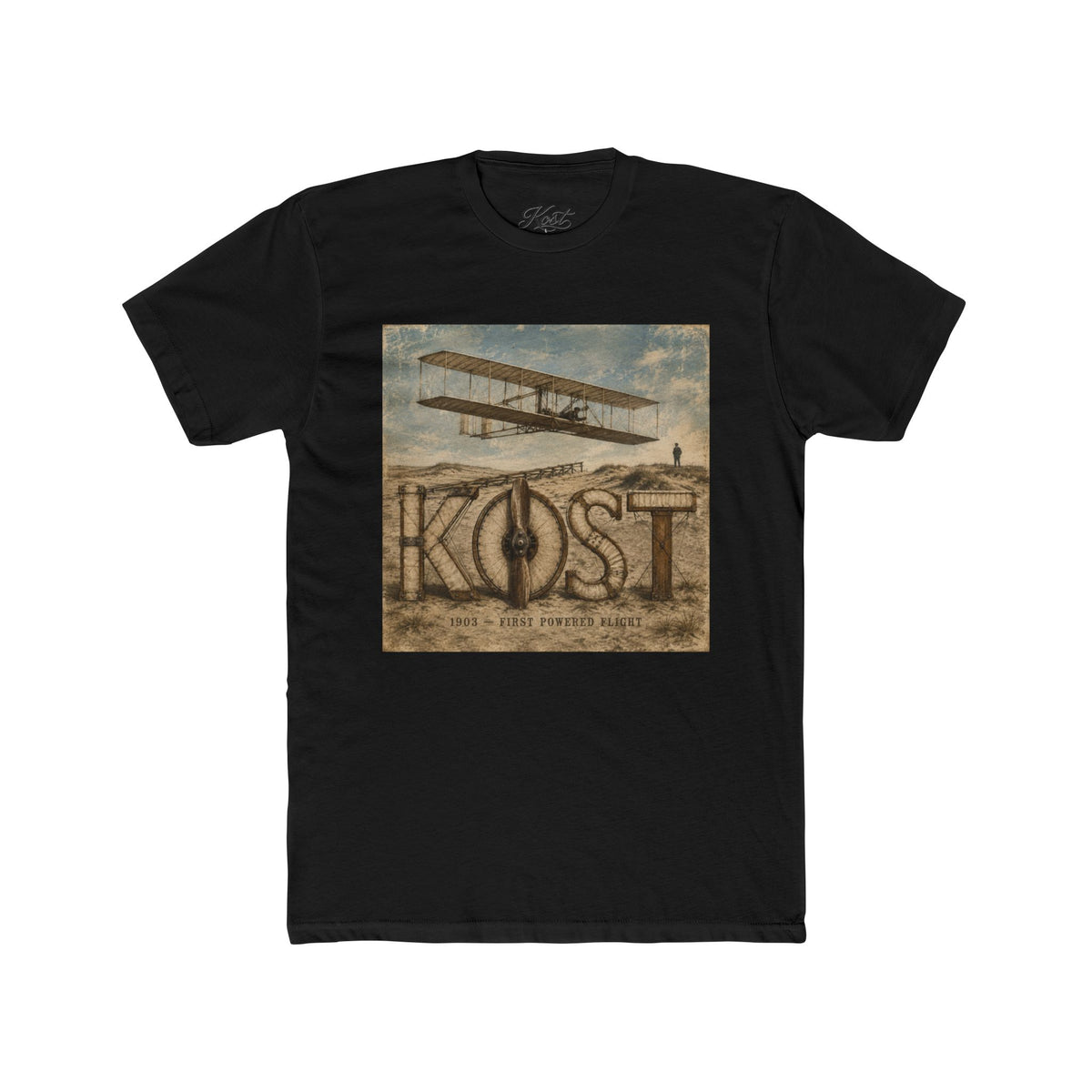 Vintage Biplane 'KOST' Graphic Tee