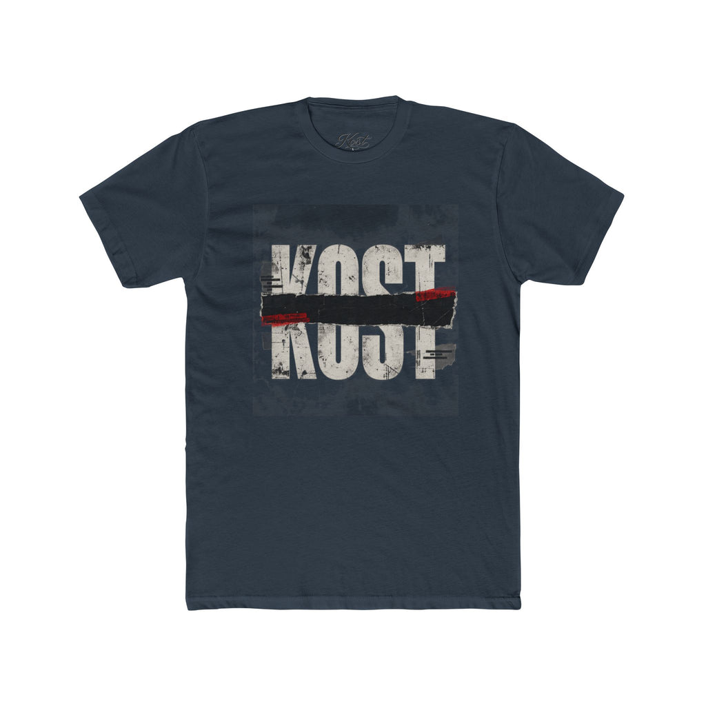 Lost & Found Distressed Tee — Vintage 'LOST' Graphic Crew Shirt