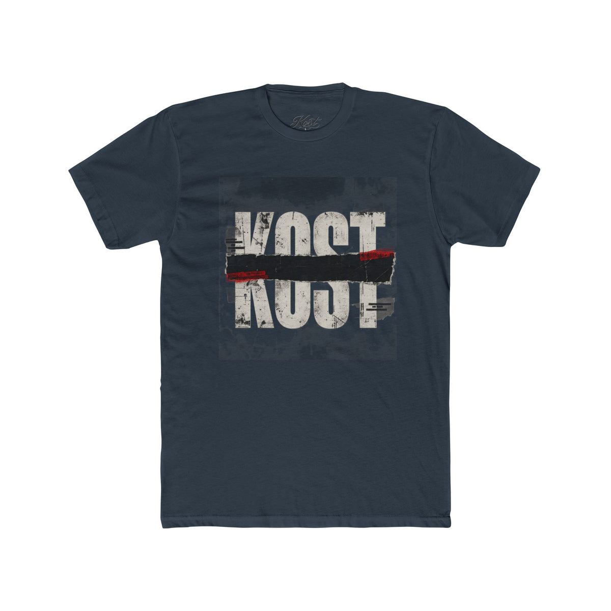 Lost & Found Distressed Tee — Vintage 'LOST' Graphic Crew Shirt