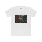 KOST Vintage Band Tee — Distressed Red, White & Blue Music Graphic