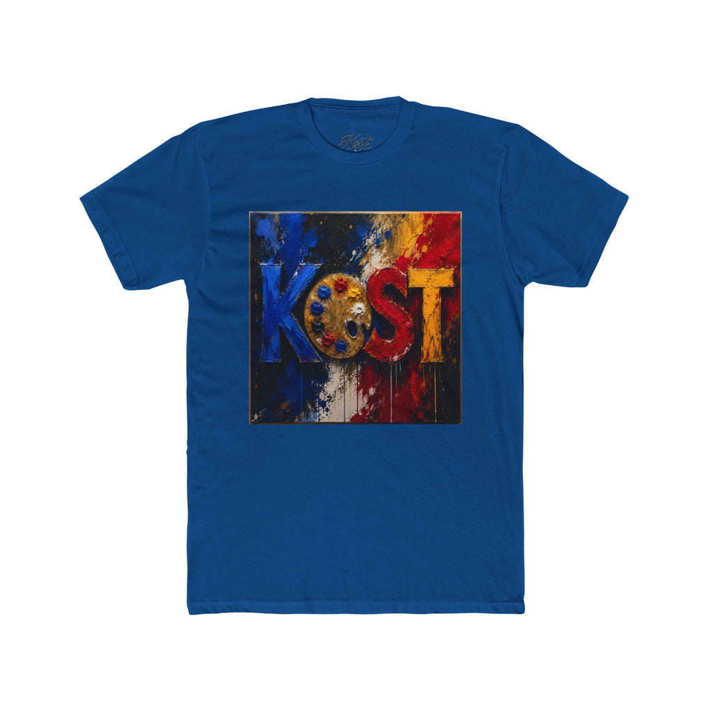 KOST Artist Palette Tee — Colorful Paint Splatter Graphic T-Shirt