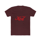 Kost Script Tee — Vintage Red Logo Cotton T-Shirt