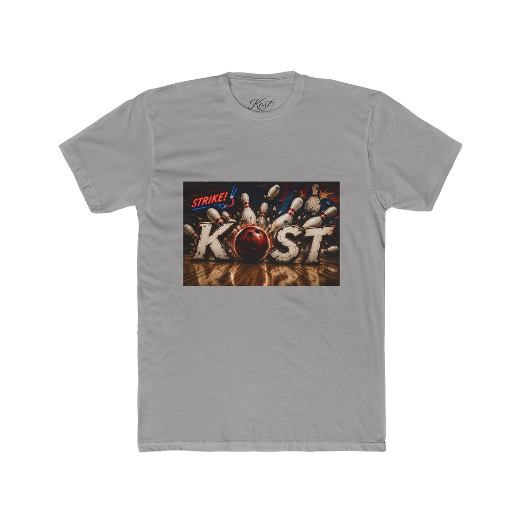 Bowling Strike Graphic Tee — "KOST" Pinfall Design