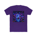 KOSTI Retro Futuristic Neon Tee — Lost Silhouette Vaporwave T-Shirt