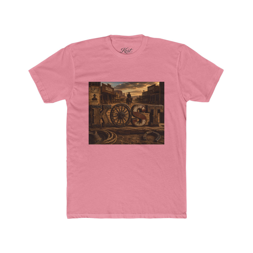 Vintage Industrial Steampunk Cityscape Graphic T-Shirt