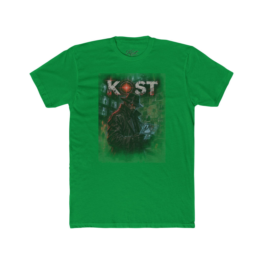 Kost Gothic Figure Tee — Dark Vaporwave Art T-Shirt