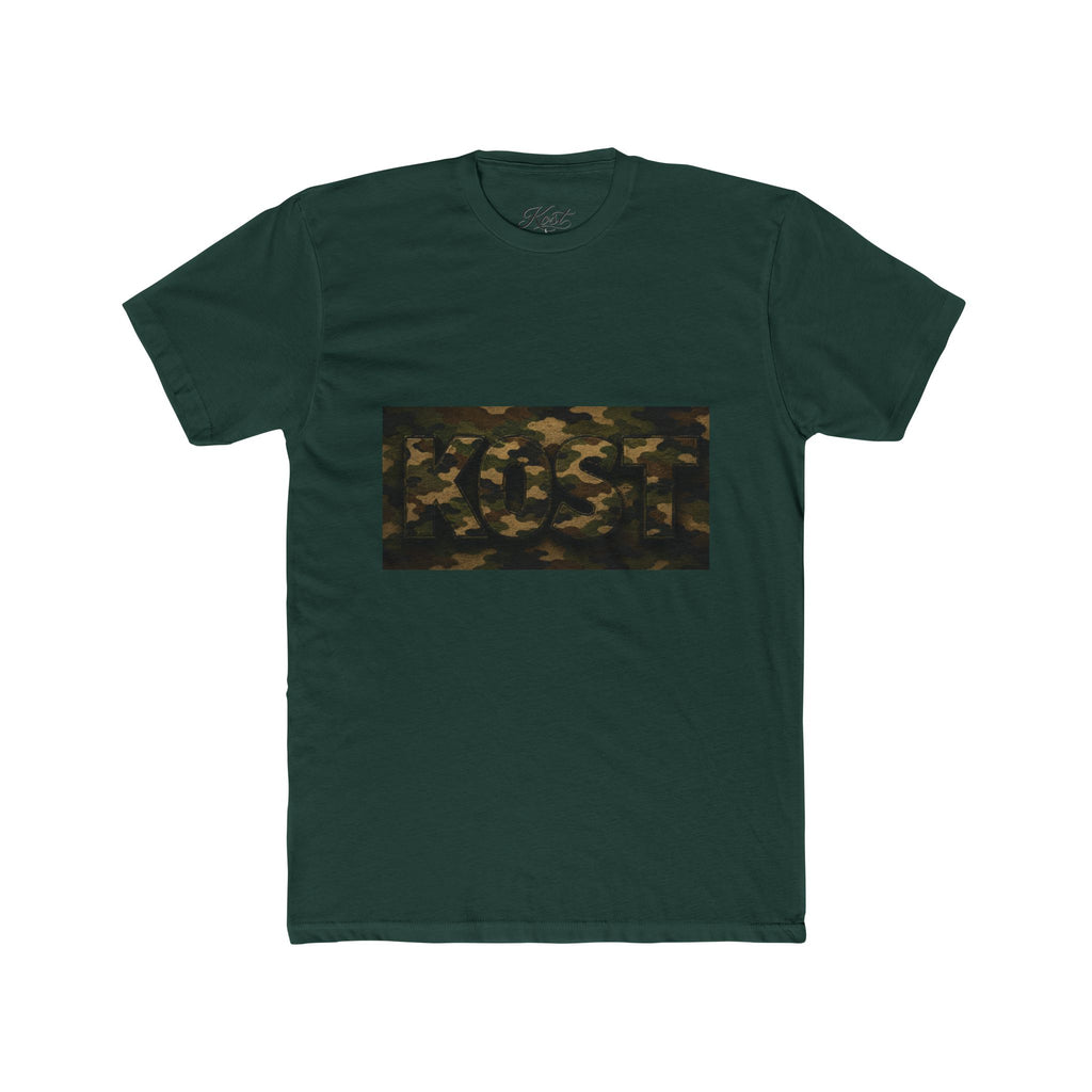 Abstract Camouflage Graphic T-Shirt
