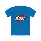 Kost Logo Tee — Retro Red Oval Graphic Cotton T‑Shirt