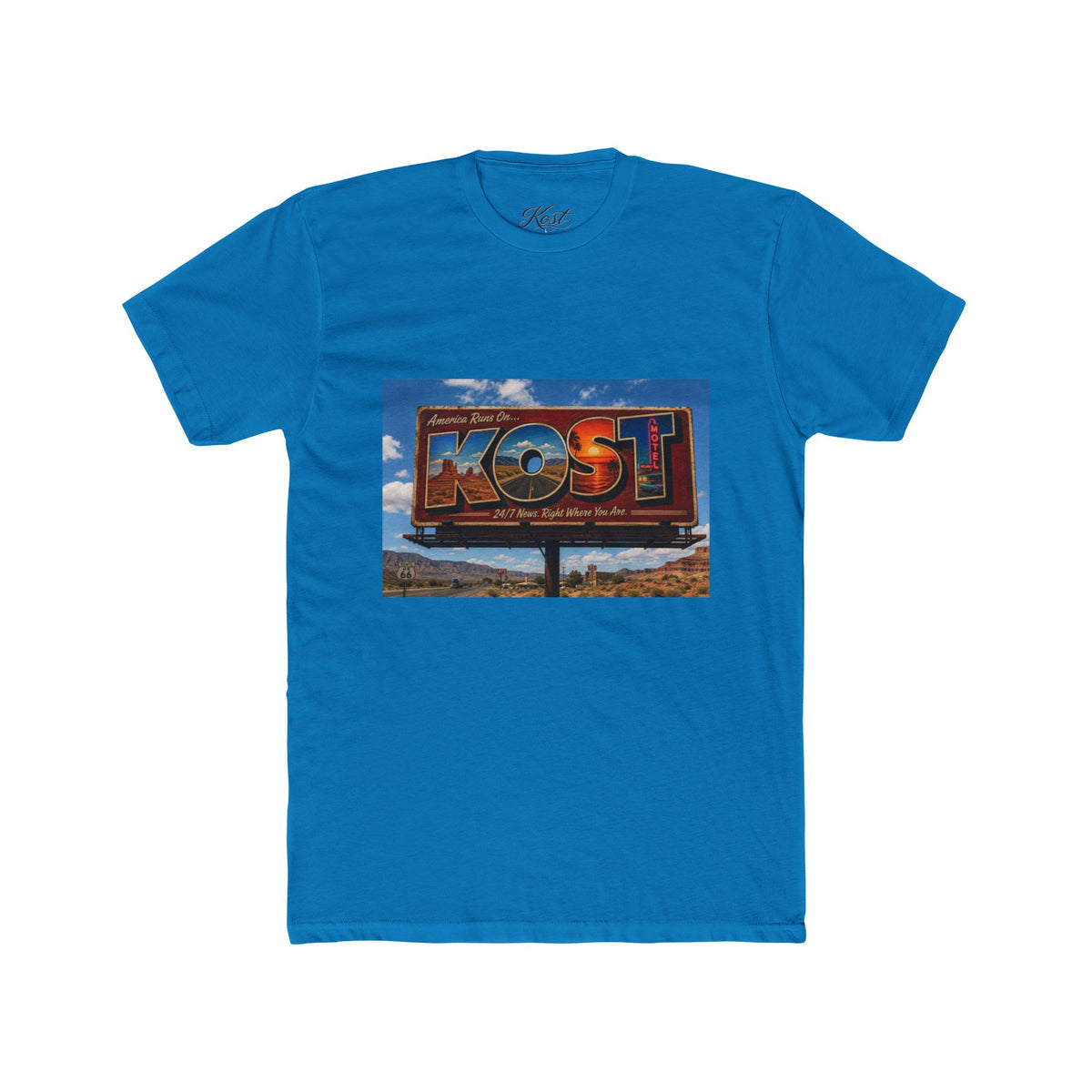 Lost Billboard Road Trip T‑Shirt — Vintage Desert Motel Sign Tee