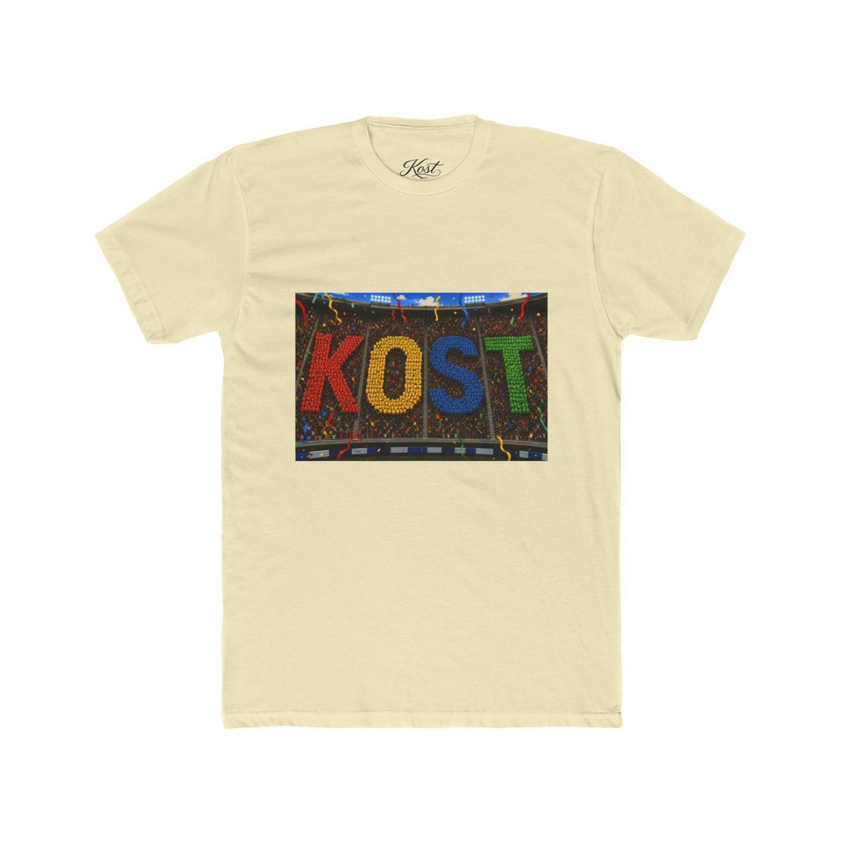KOST Color Block Stadium Tee — Graphic Crewneck T-Shirt