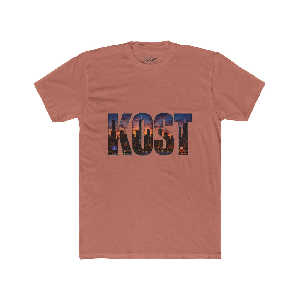 KOST City Skyline Tee — Urban Nightscape Graphic T-Shirt
