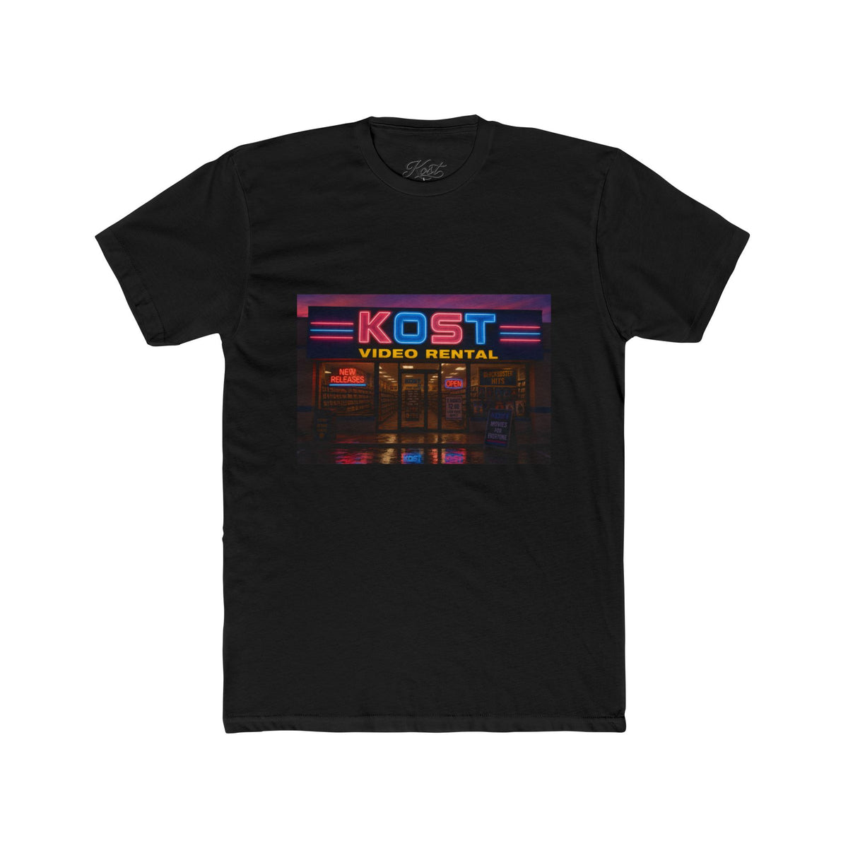 Kost Video Rental Retro Nostalgia Graphic T-Shirt