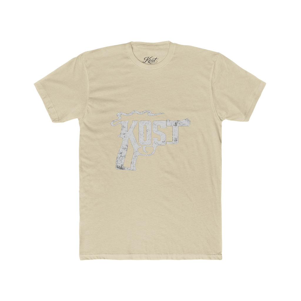 Kost Revolver Graphic Tee — Vintage Gun Logo T-Shirt
