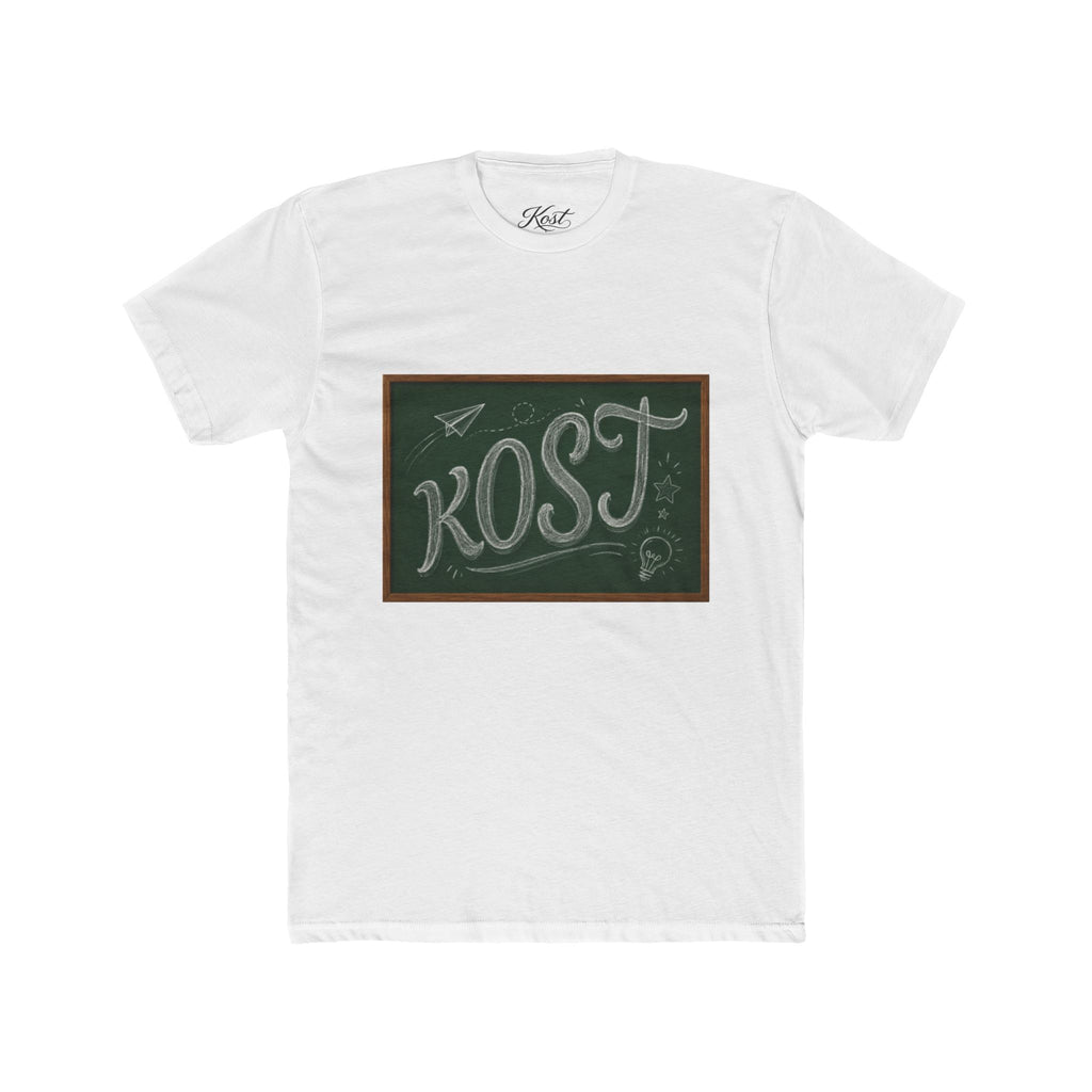 Chalkboard 'ROST' Graphic Tee — Retro School Vibe Shirt
