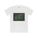 Chalkboard 'ROST' Graphic Tee — Retro School Vibe Shirt