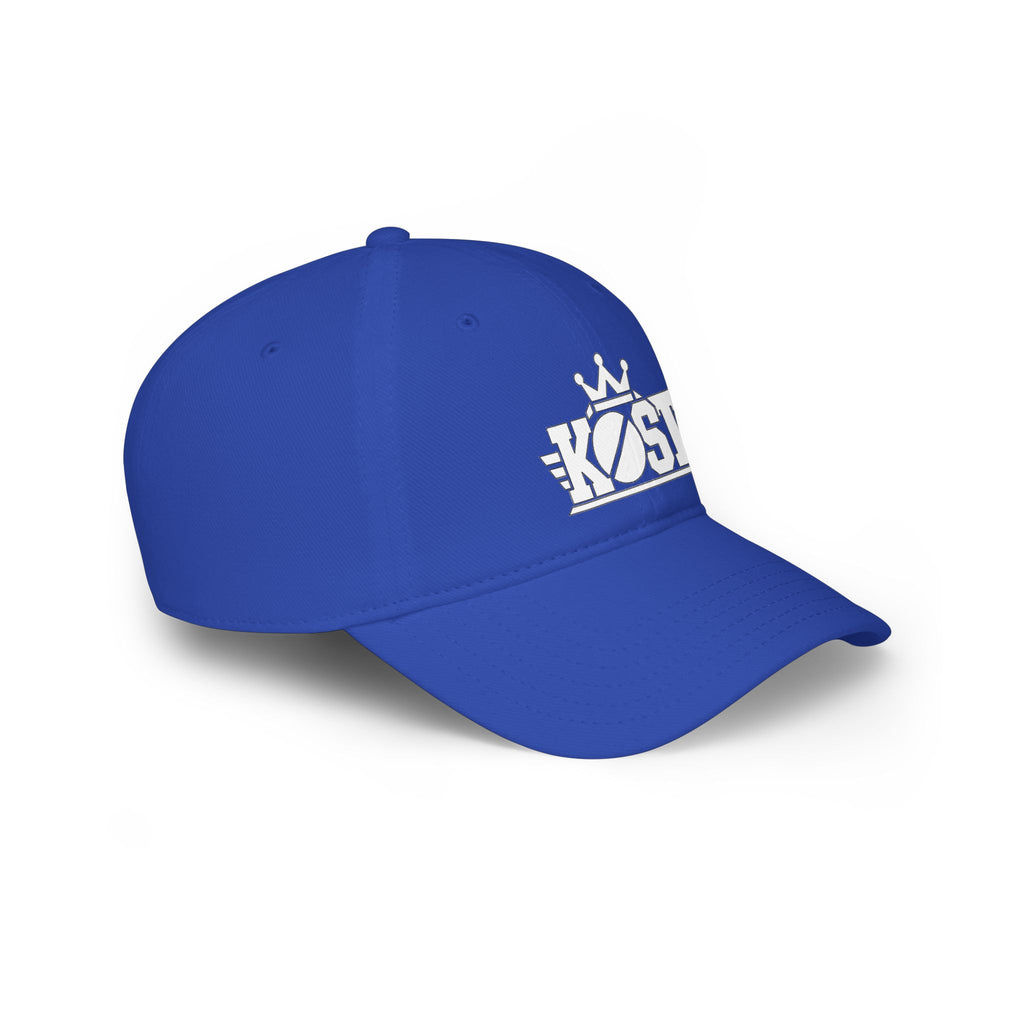 KØST Crown Logo Baseball Cap — Low Profile Red Hat