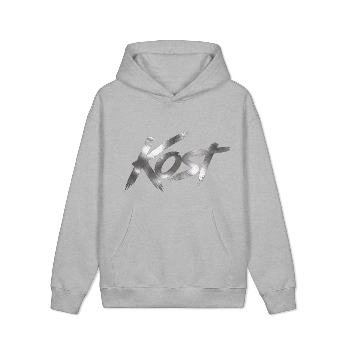 Kōst Script Hoodie – Neutral Streetwear Pullover