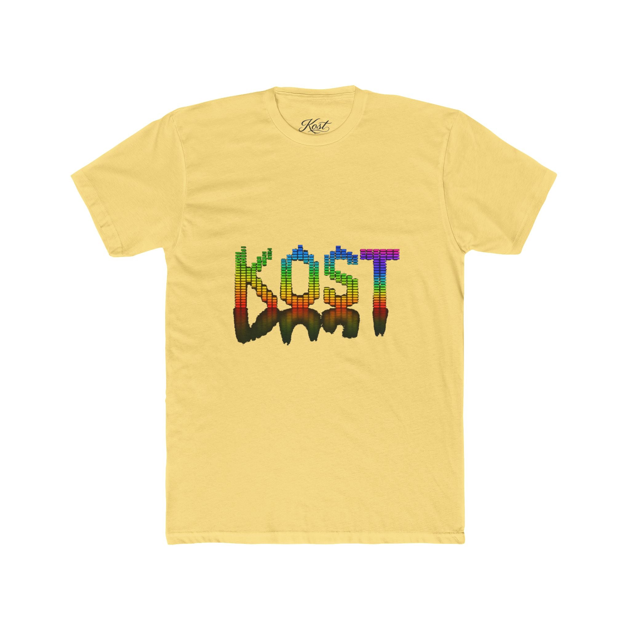 KØST Rainbow Drip Tee — Retro Pixel Pride Graphic T-Shirt