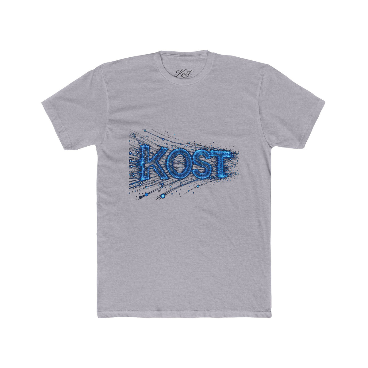 KOST Distressed Blue Logo Tee