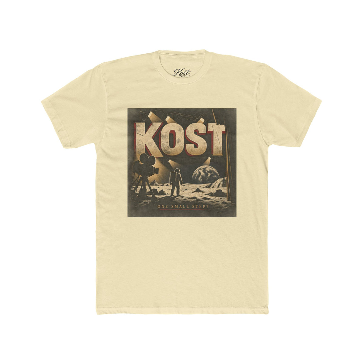 KØST Vintage Space Tee — Retro Moon Explorer Graphic T-Shirt