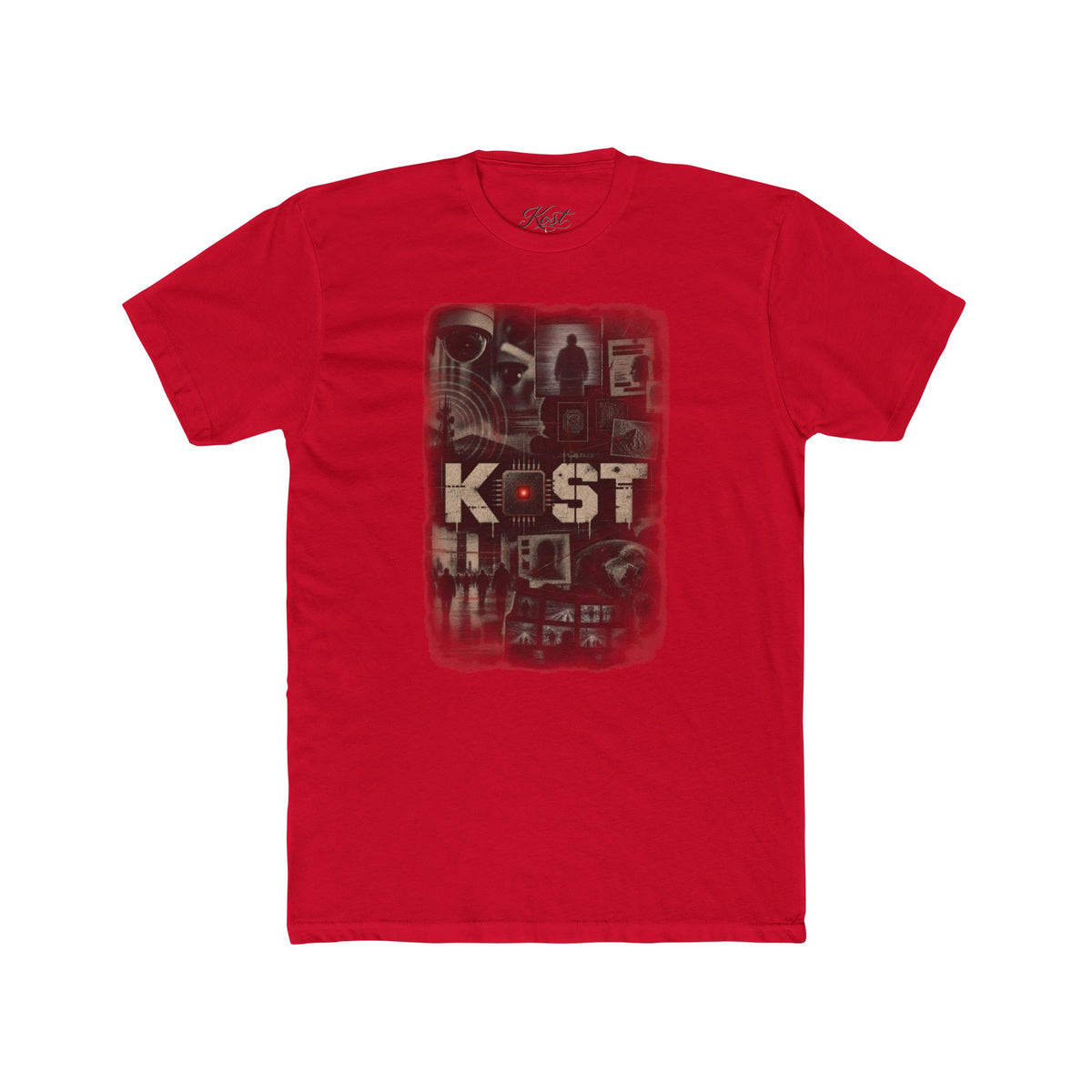 K–9 Rescue Vintage Graphic Tee — 'K•9 ST' Distressed Police Dog Shirt