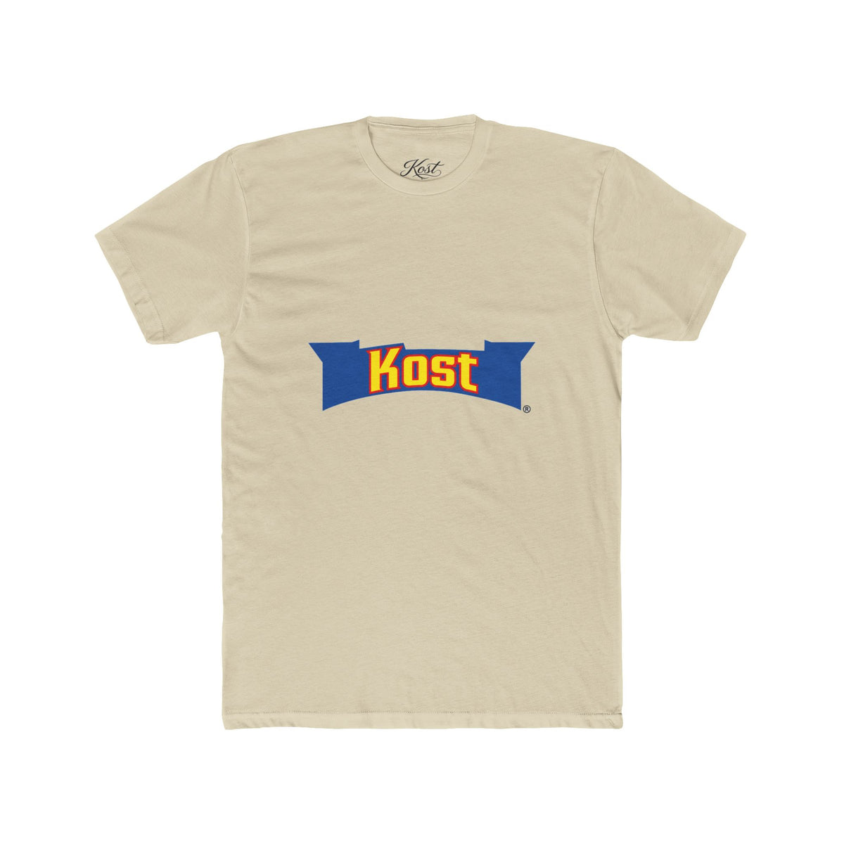 Kost Banner Tee — Retro Athletic Logo T-Shirt