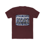 KOSTI Blue Ornamental Graphic T-Shirt